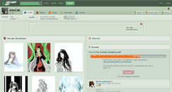 Desktop Screenshot of alexcab.deviantart.com