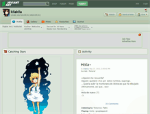 Tablet Screenshot of kiiakiia.deviantart.com