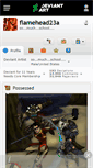 Mobile Screenshot of flamehead23a.deviantart.com