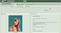 Desktop Screenshot of dreamsofsilence.deviantart.com