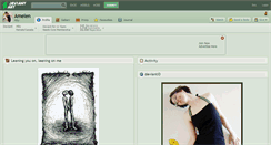 Desktop Screenshot of amelen.deviantart.com