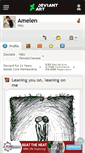 Mobile Screenshot of amelen.deviantart.com
