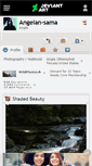 Mobile Screenshot of angelan-sama.deviantart.com