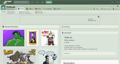 Desktop Screenshot of philbrush.deviantart.com