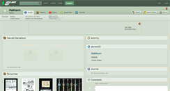 Desktop Screenshot of makkaon.deviantart.com