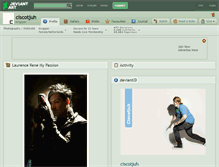 Tablet Screenshot of ciscotjuh.deviantart.com
