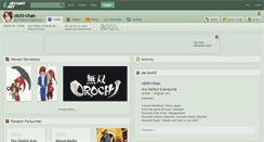 Desktop Screenshot of oichi-chan.deviantart.com