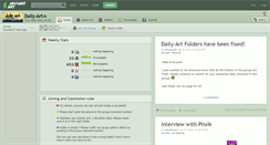 Desktop Screenshot of daily-art.deviantart.com