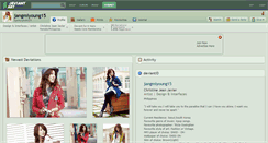 Desktop Screenshot of jangmiyoung15.deviantart.com