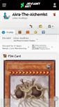 Mobile Screenshot of akra-the-alchemist.deviantart.com