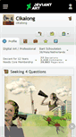 Mobile Screenshot of cikalong.deviantart.com