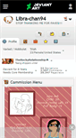 Mobile Screenshot of libra-chan94.deviantart.com