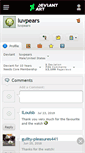 Mobile Screenshot of luvpears.deviantart.com