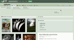 Desktop Screenshot of leafboxtea.deviantart.com