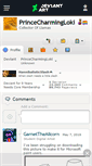 Mobile Screenshot of princecharmingloki.deviantart.com