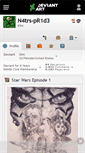 Mobile Screenshot of n4trs-pr1d3.deviantart.com