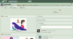 Desktop Screenshot of nerinaxodes.deviantart.com