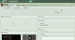 Desktop Screenshot of brooke.deviantart.com