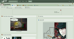 Desktop Screenshot of fuzzymonk.deviantart.com