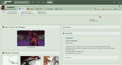 Desktop Screenshot of codyrin1.deviantart.com