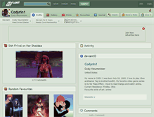 Tablet Screenshot of codyrin1.deviantart.com