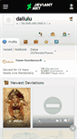 Mobile Screenshot of dailulu.deviantart.com