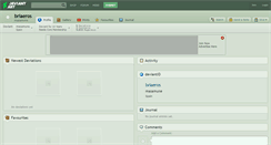 Desktop Screenshot of briaeros.deviantart.com