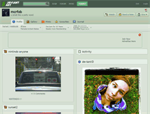 Tablet Screenshot of mcrfob.deviantart.com