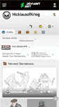 Mobile Screenshot of nicklausofkrieg.deviantart.com