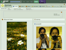 Tablet Screenshot of m-e-i-y-o.deviantart.com