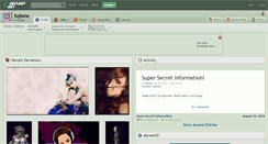 Desktop Screenshot of fujione.deviantart.com