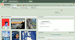 Desktop Screenshot of meheeners.deviantart.com