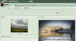 Desktop Screenshot of cmatos.deviantart.com