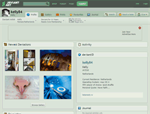 Tablet Screenshot of kelly84.deviantart.com