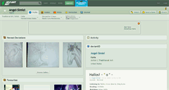 Desktop Screenshot of angel-simiel.deviantart.com