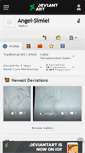 Mobile Screenshot of angel-simiel.deviantart.com