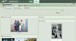 Desktop Screenshot of moonhare77.deviantart.com
