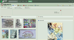 Desktop Screenshot of kitty-ally-93.deviantart.com