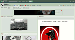 Desktop Screenshot of hollyist.deviantart.com