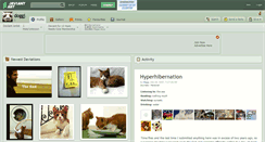Desktop Screenshot of doggj.deviantart.com