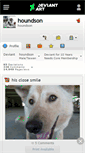 Mobile Screenshot of houndson.deviantart.com