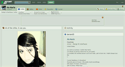 Desktop Screenshot of ms-marie.deviantart.com