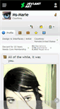 Mobile Screenshot of ms-marie.deviantart.com