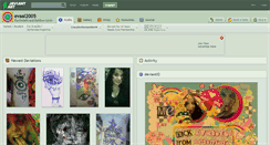 Desktop Screenshot of evaal2005.deviantart.com