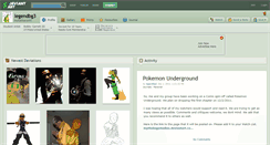 Desktop Screenshot of legendbg3.deviantart.com