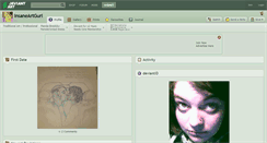 Desktop Screenshot of insaneartgurl.deviantart.com