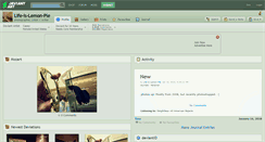 Desktop Screenshot of life-is-lemon-pie.deviantart.com