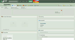 Desktop Screenshot of heromaker.deviantart.com