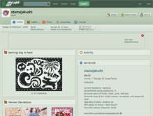 Tablet Screenshot of otamajakushi.deviantart.com