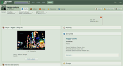Desktop Screenshot of happy-colors.deviantart.com